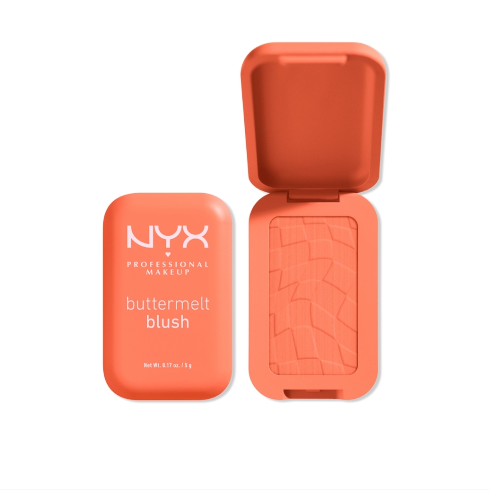 NYX Buttermelt Blush Shade: Sooner the butta 🆕 Shimmering Tangerine 🍊